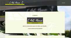 Desktop Screenshot of larthomefleur.com